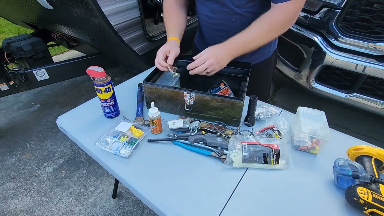 What&rsquo;s In My RV Toolbox? Must-Have Tools for Travel Trailer & Camper Repairs