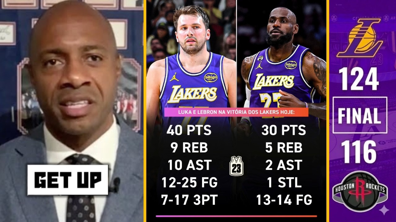 GET UP | JWill says Lakers now a championship team as LeBron, Luka cook Rockets again