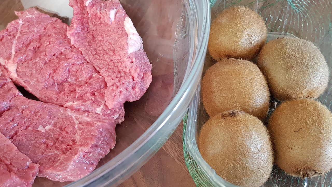 How To Tenderize Beef With Kiwi