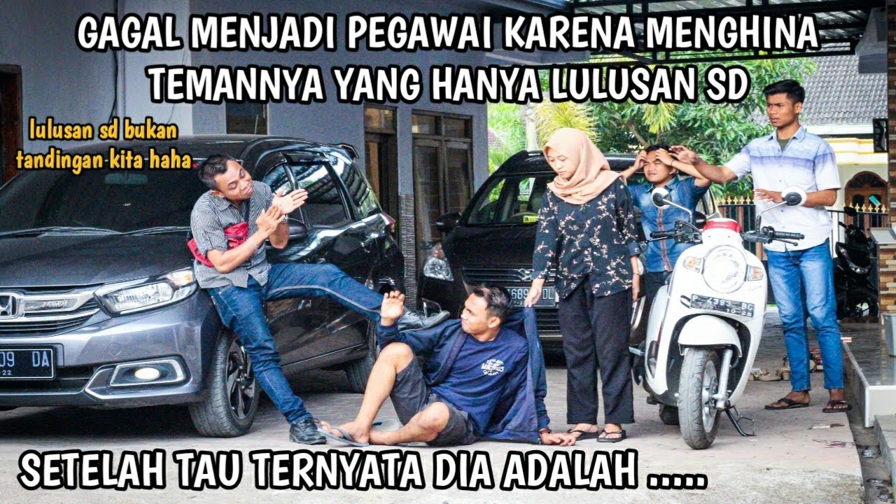 GAGAL MENJADI PEGAWAI KARENA MENGHINA TEMANNYA YANG HANYA LULUSAN SD! TERNYATA DIA ADALAH ...