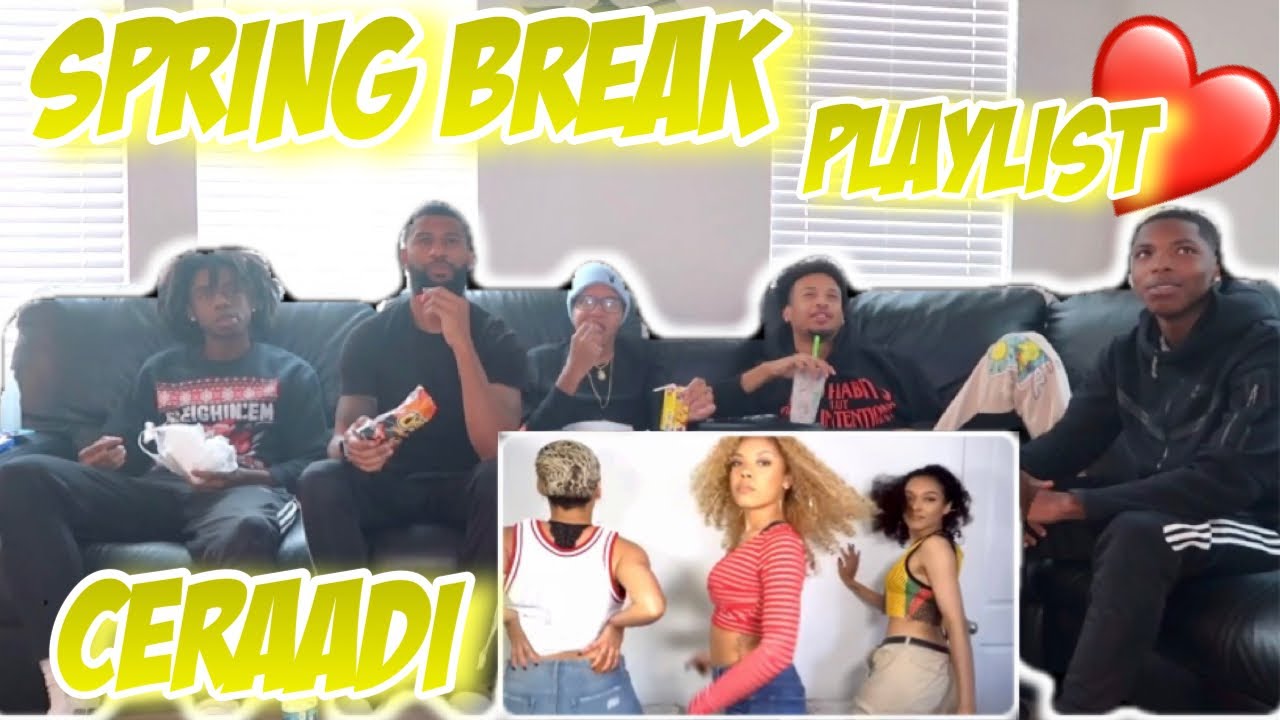 CERAADI SPRING BREAK PLAYLIST 🐠🐬 *REACTION*