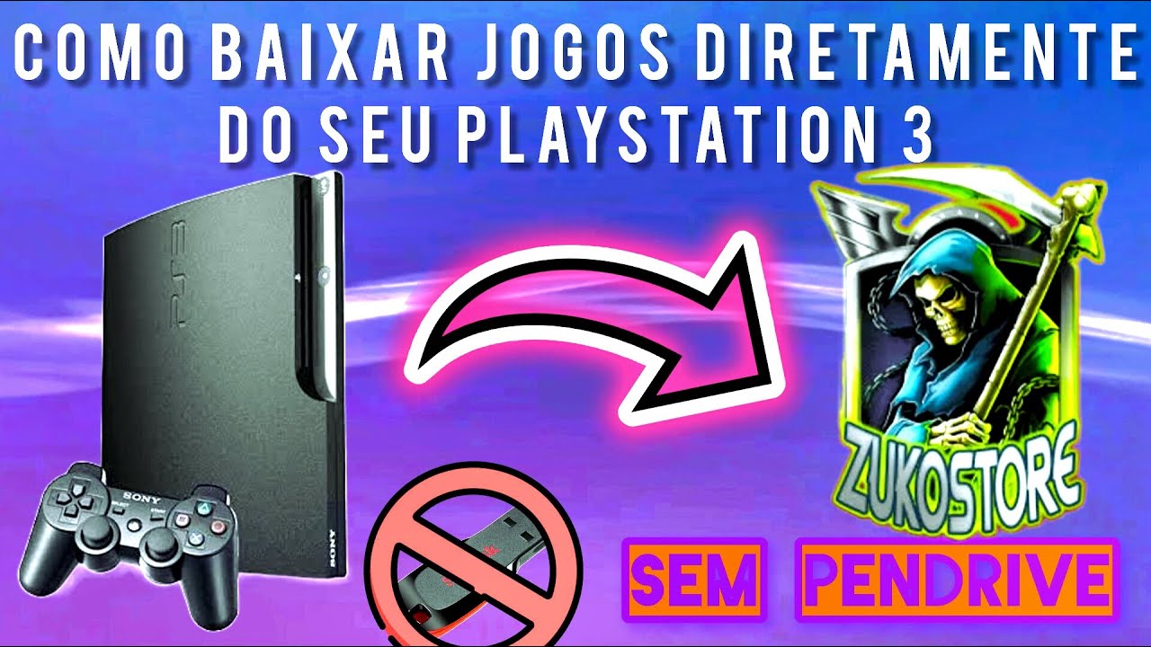 COMO BAIXAR JOGOS DIRETO DO SEU PLAYSTATION 3 (PS3) / COMO INSTALAR LOJA E AS 15 MIL LICENÇAS