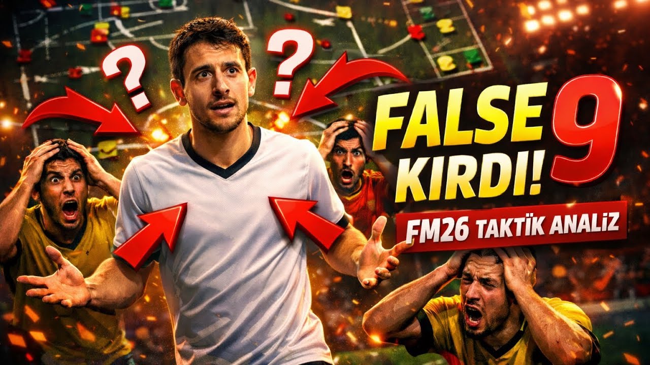  FM26&rsquo;DA FALSE 9 ( SAHTE 9 ) BU Y&Uuml;ZDEN DURDURULAMIYOR