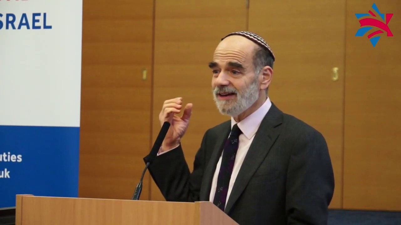 Rabbi Jonathan Wittenberg speaking at the Board of Deputies December 2018