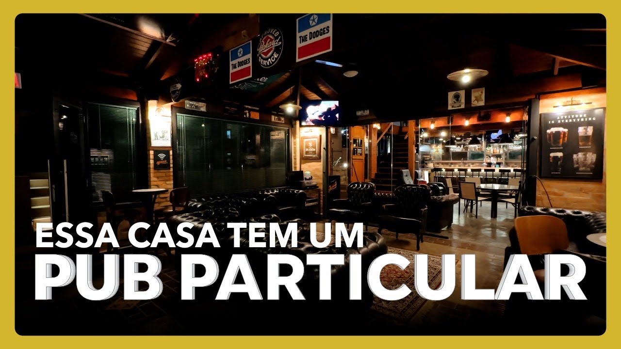 JA PENSOU EM TER UM PUB PARTICULAR? CASA &Agrave; VENDA NO CONDOM&Iacute;NIO TERRAS DE ITAICI EM INDAIATUBA