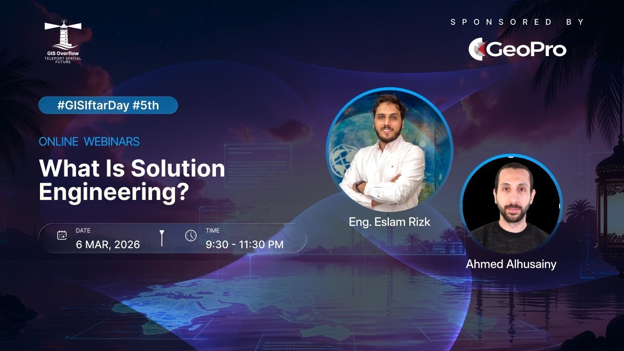 Day 7 - What Is Solution Engineering { Job Profiles } | GIS Iftar Day 2026