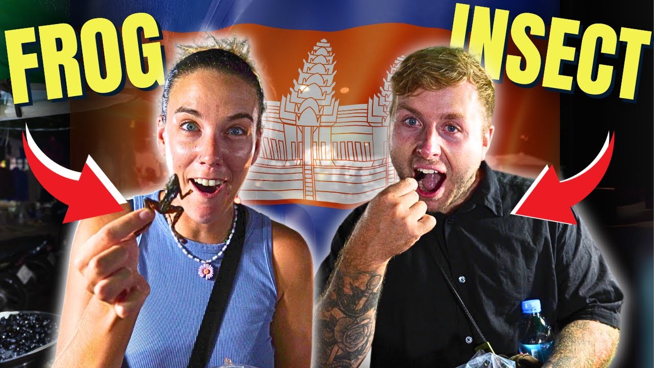 Cambodian Street Food SHOCKED US 🇰🇭 (Siem Reap Food Tour)