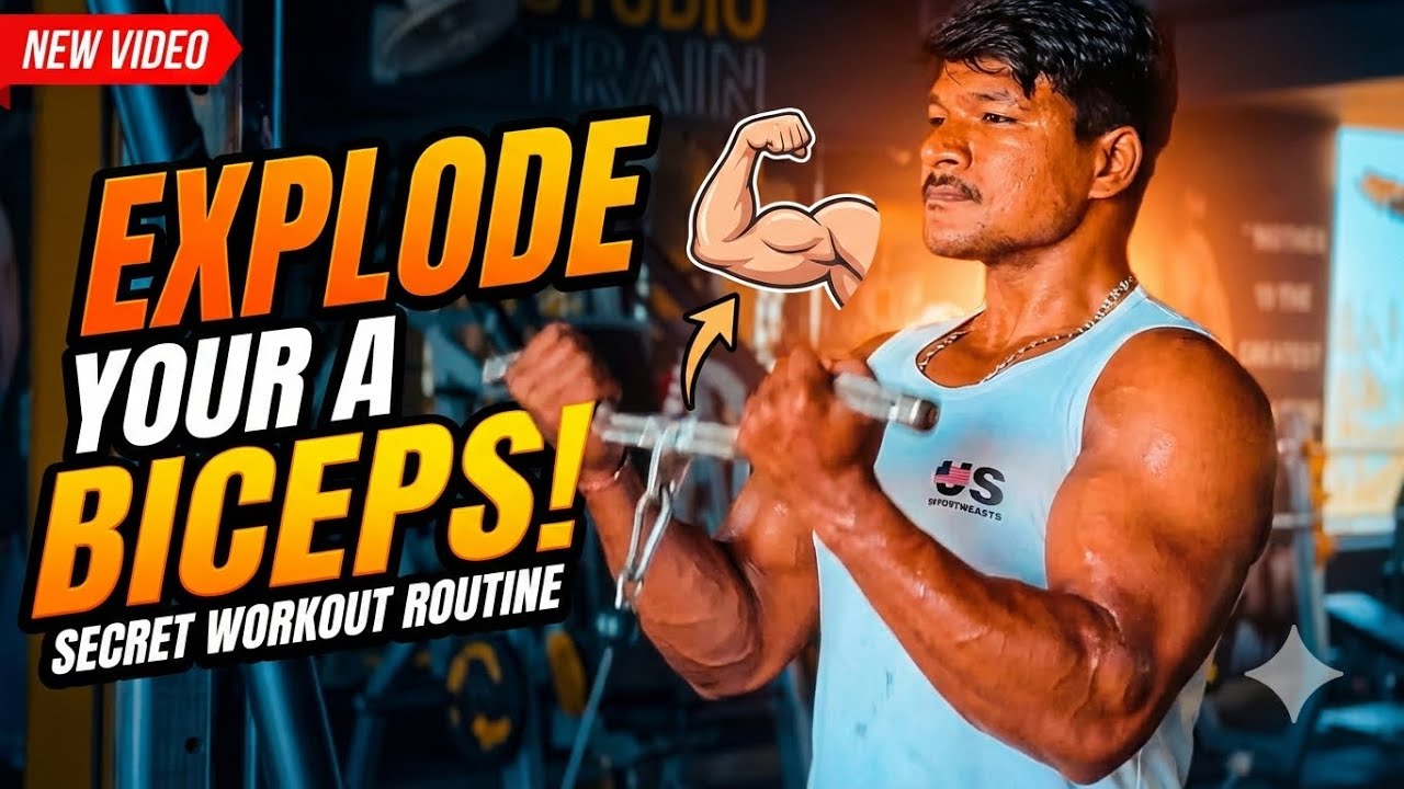 Explode Your A Biceps (Secret Workout Routine )