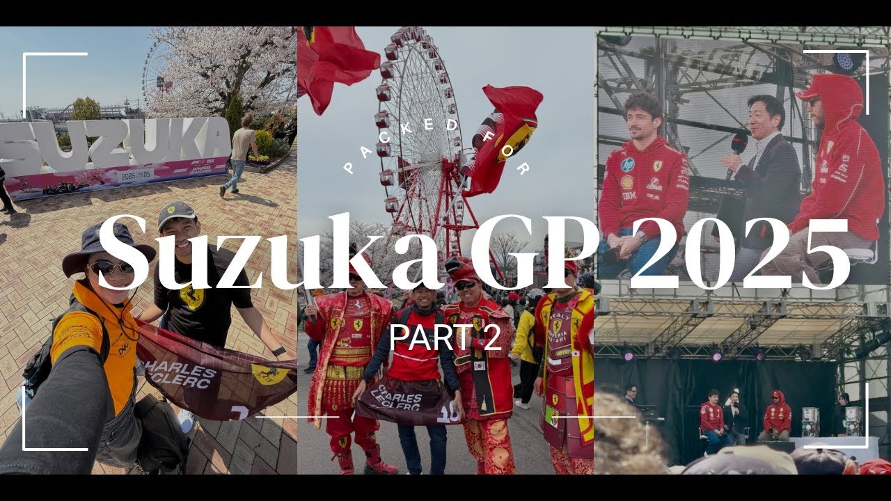 F1 Suzuka GP 2025 Vlog | Part 2: FP3, Quali, & Race Day in Grandstand Q2 + Buying Tickets | Japan GP