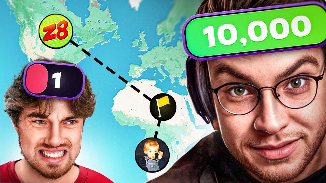 1HP Geoguessr Pro vs 10,000HP ohnePixel