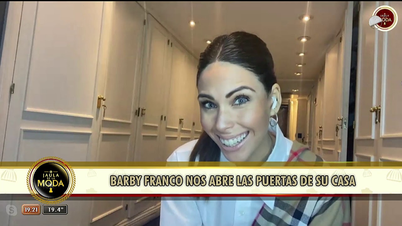 Barby Franco mostró su vestidor con accesorios, juguetes y ¡con pasarela incluída!