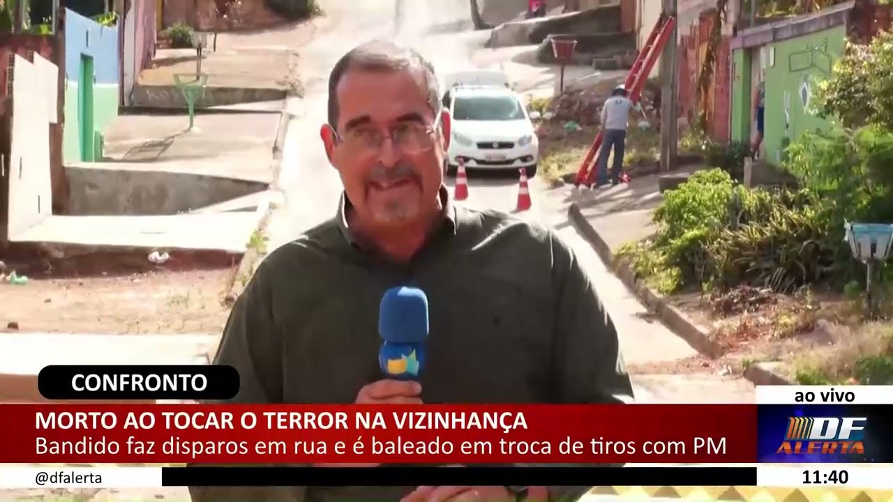 DF ALERTA - Morto ao tocar o terror na vizinhança