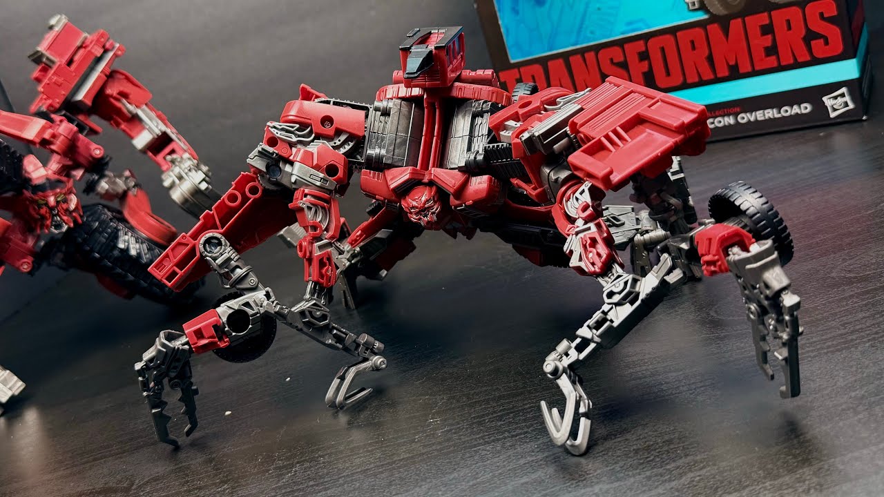 🔥OVERLOAD IS BACK?! Transformers Studio Series Leader Class ROTF OVERLOAD (Reissue) Reviewdeo