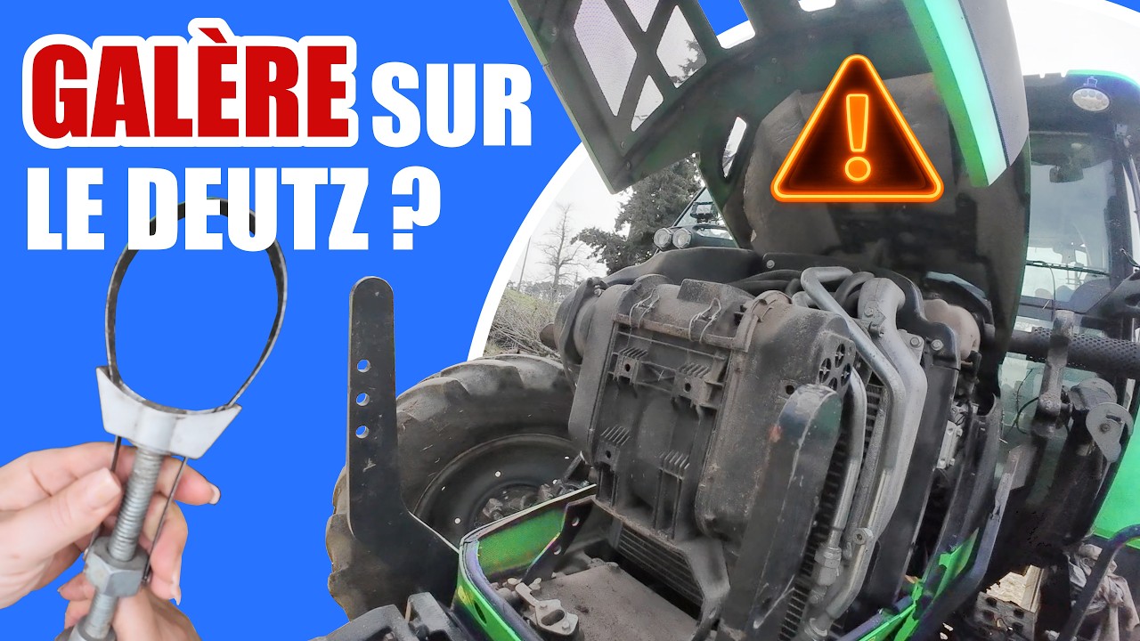 Comment faire la vidange d'un Deutz ? + Test paillage logettes inédit