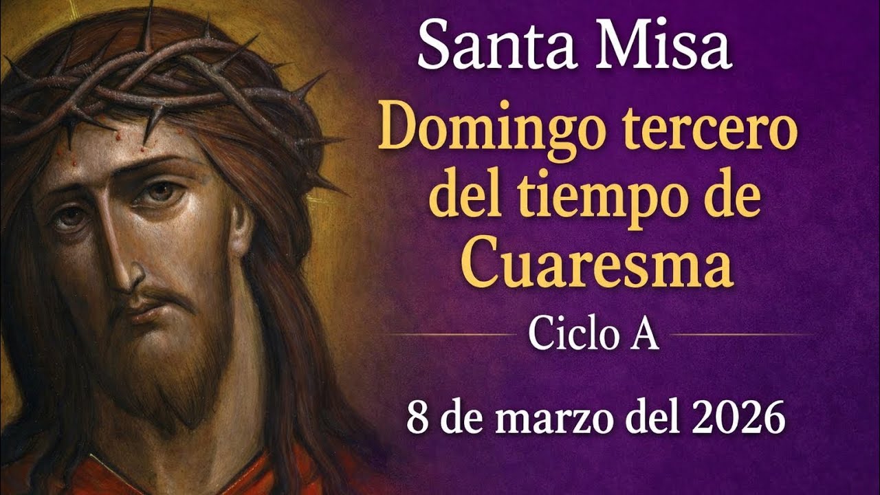 Santa Misa del domingo 3º de Cuaresma dese la Capilla Nuestra Señora de Andacollo Villa Nueva.