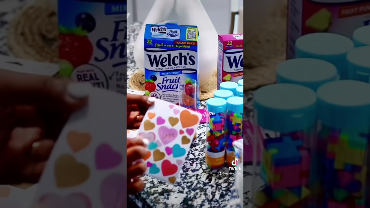 Classroom Valentine&rsquo;s Day gift idea 2023 #momlife #howto #asmrsounds #valentinesday #valentine