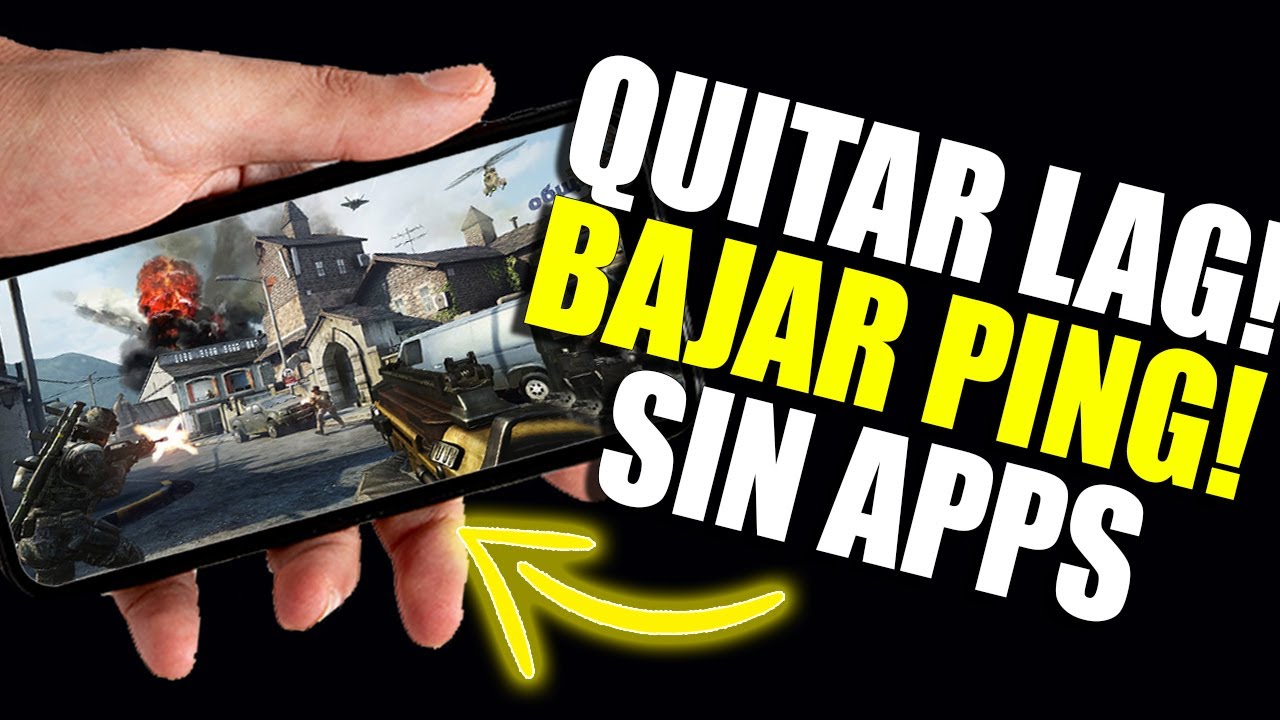 COMO QUITAR EL LAG Y BAJAR EL PING EN CUALQUIER ANDROID 2024 SIN APPS Acelera tus juegos Nivel Pro 🚀
