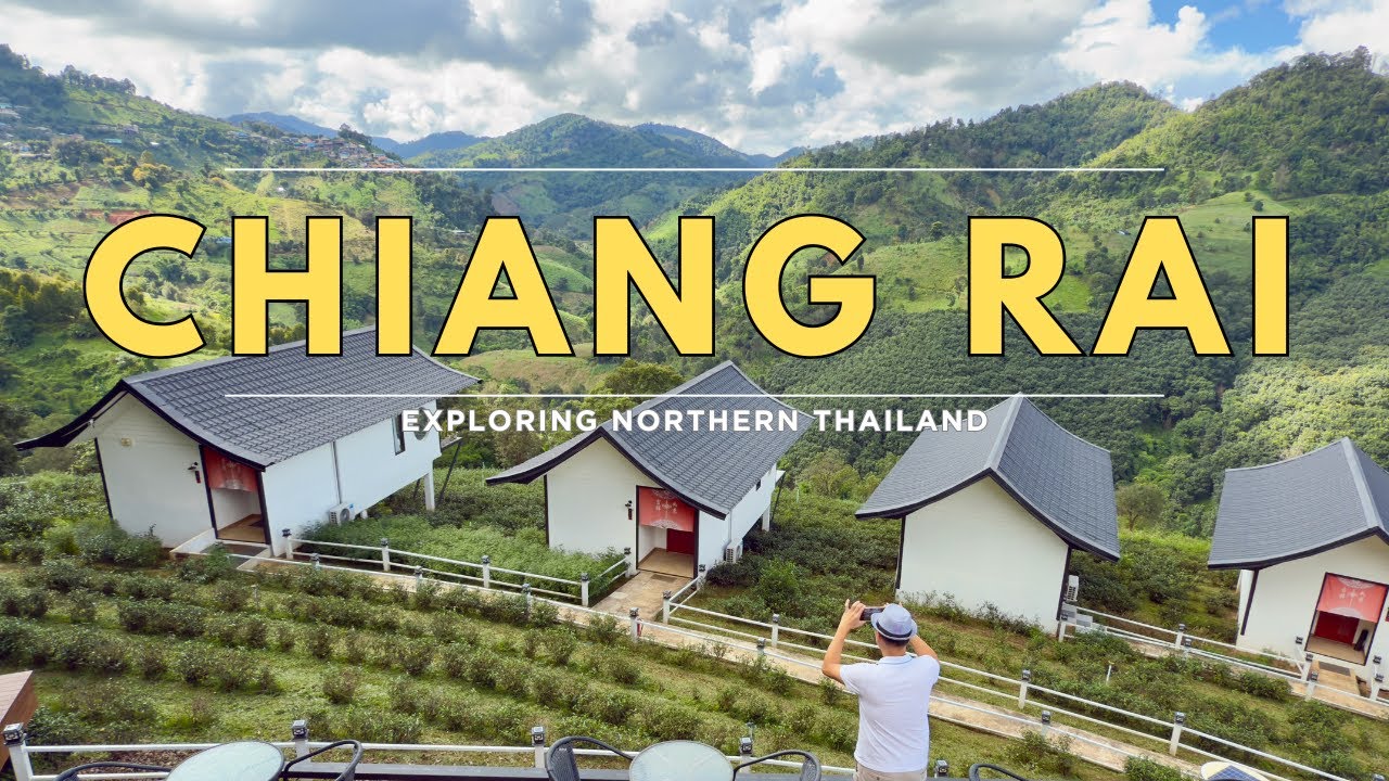 Chiang Rai เชียงราย | Exploring Northern Thailand [4K]: Tea Plantations, Temples