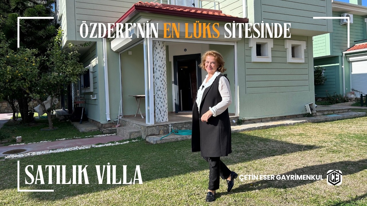 🏖️ Özdere’nin Huzurlu Kıyılarında DENİZE SIFIR Lüks Site Yaşamı 🌊