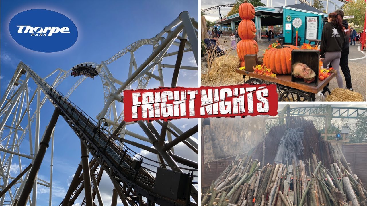 Thorpe Park Fright Nights Vlog - October 2025