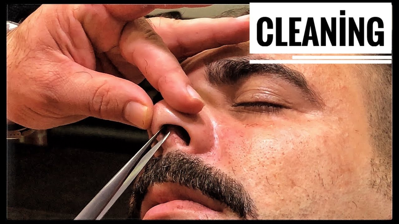 ASMR BEARD CUT • Thread pulling hair removal • my neck was breaking(Sakal Kesim)