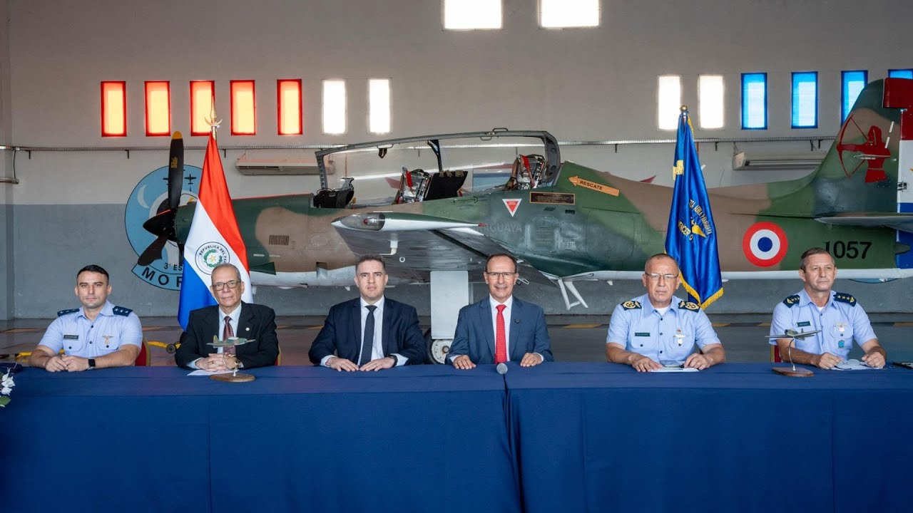 Conferencia de Prensa: El Gobierno de Paraguay refuerza la vigilancia aérea
