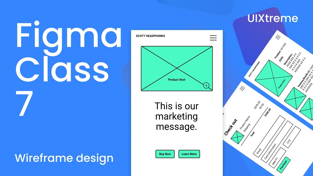 wireframe design figma in hindi | figma tutorial for beginners | Class 7