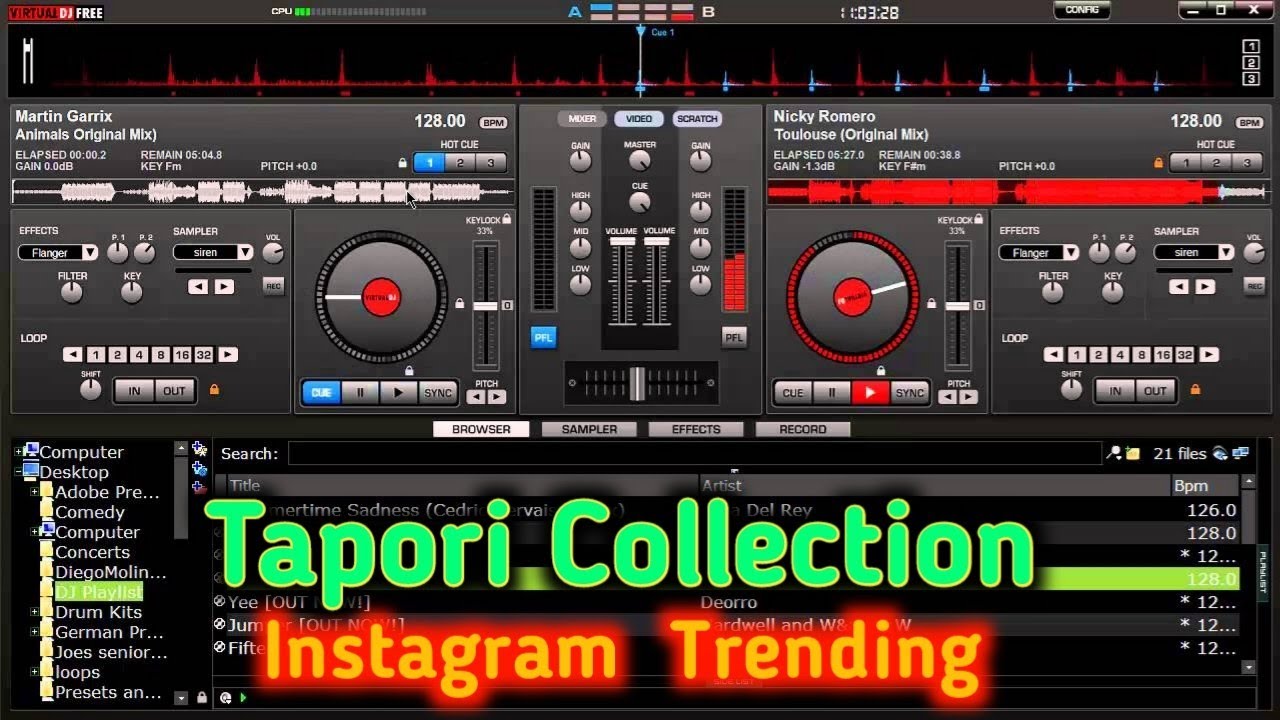 Tapori Collection Vurtual Dj | Instagram Trending Collection | Hindi Tapori Nonstop Collection