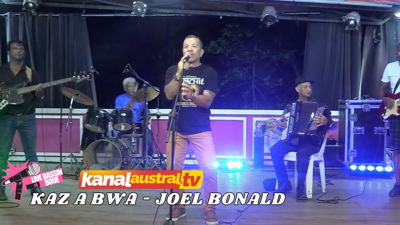 JOEL BONALD KAZABWA en live chez J Claude COINDIN KANAL AUSTRAL.TV