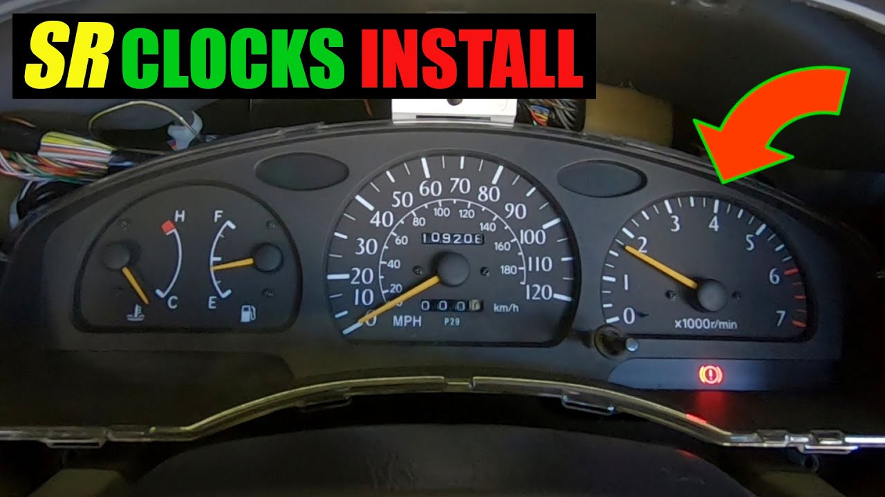 How I installed SR clocks in my Starlet Sportif (Rev counter) | Toyota Starlet 4efe turbo build.