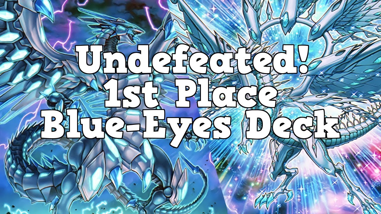 Yu-Gi-Oh! 1st Place Undefeated! Jan 2020 Post Banlist Competitive Blue-Eyes Deck Profile and Combo