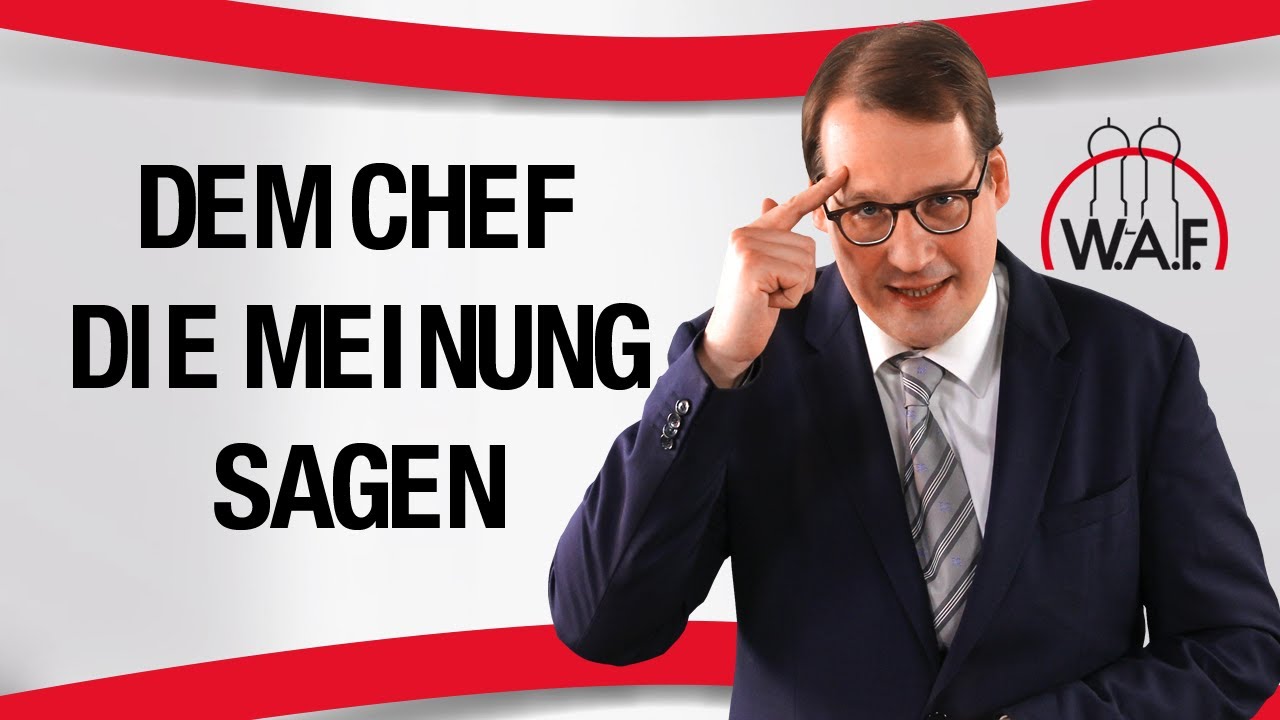 Dem Chef richtig die Meinung sagen - Wie weit darf der Betriebsrat gehen? | Betriebsrat Video