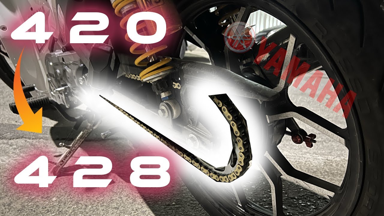 Αλλαγή αλυσιδογράναζα και λάδια CRYPTON S115