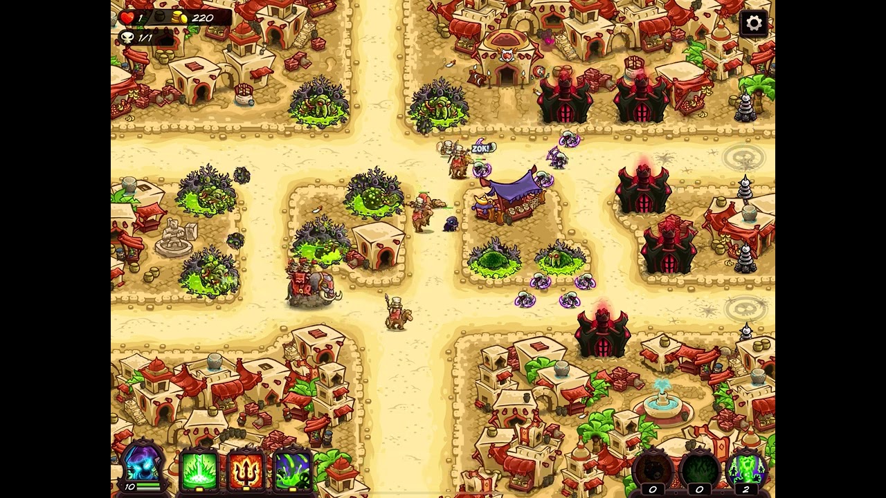 Kingdom Rush: Vengeance 🧞&zwj;♂️ Hammerhold Streets 100% Impossible Iron Challenge Walkthrough Guide