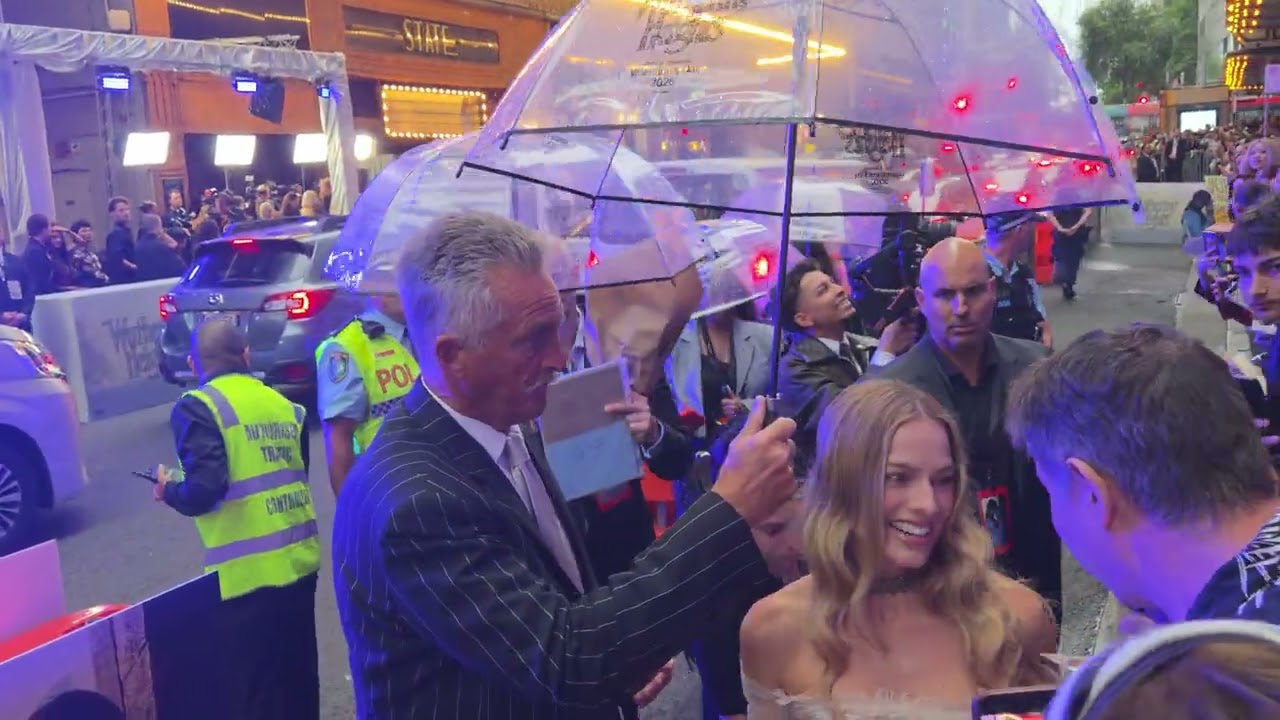 Wuthering heights Sydney Premiere and get to see Marget Robbie 