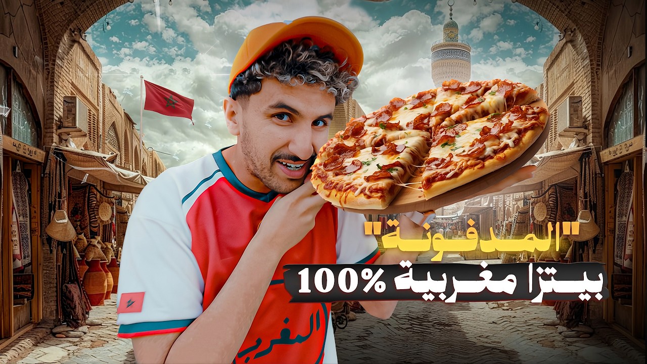 جربت أشهر مدفونة في الريصاني 🔥 بيتزا الصحراء اللي كايجيو ليها من العالم كامل 🇲🇦