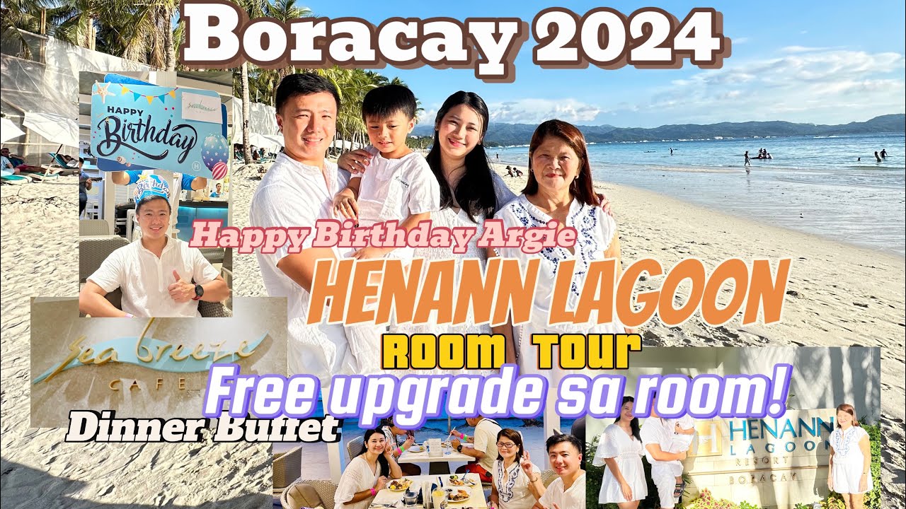 Boracay Vlog | Henann Lagoon | Sea Breeze Dinner Buffet | Airport to Hotel | Lea and Argie
