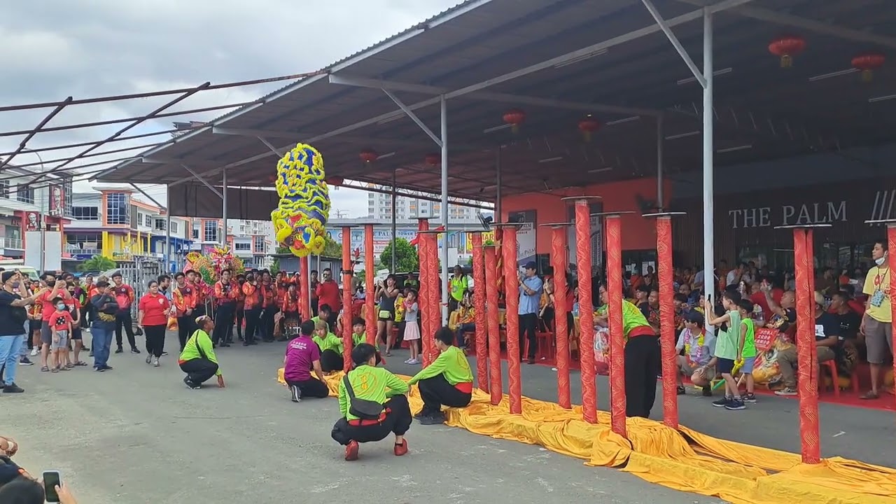 Persatuan tarian-tarian naga dan singa Lee Kiong Sabah 2022 1080@60 FPS