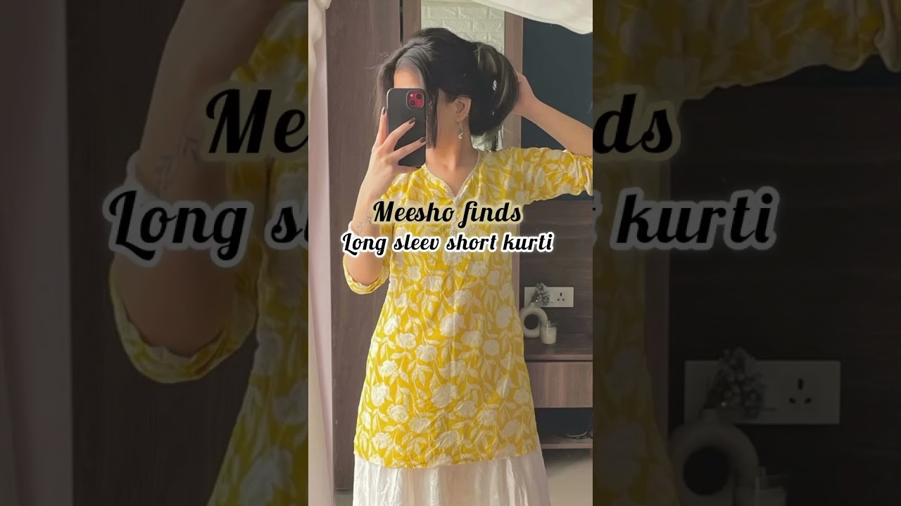 Try these meesho short kurtis 🤍🎀....@Cocoaxthetics #trending #love #1million #aesthetic