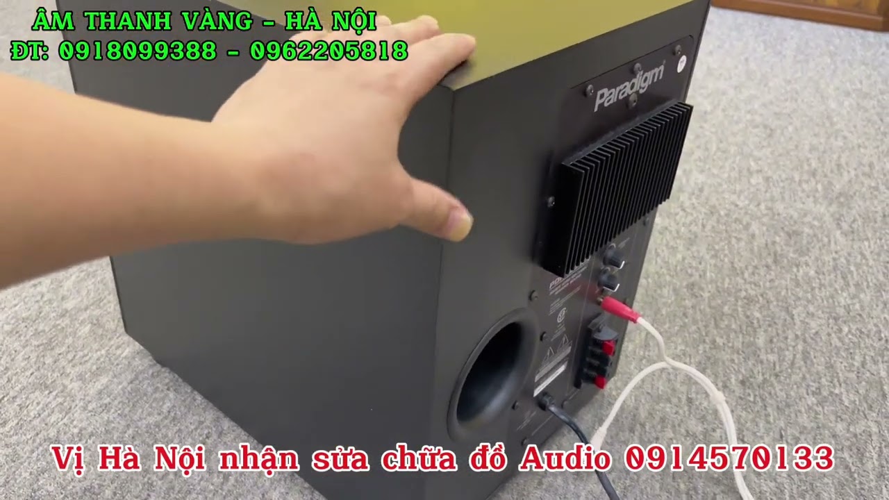 LOOKS SMALL BUT SOUNDS BIG; SUB PARADIGM PDR-10 V3
