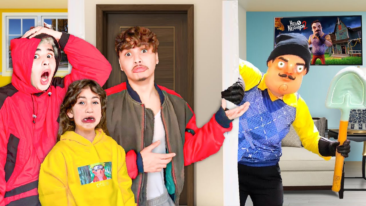 الجار الغاضب تسلل إلى منزلنا 😨😱 انكسر رأس أخي 😩💔
