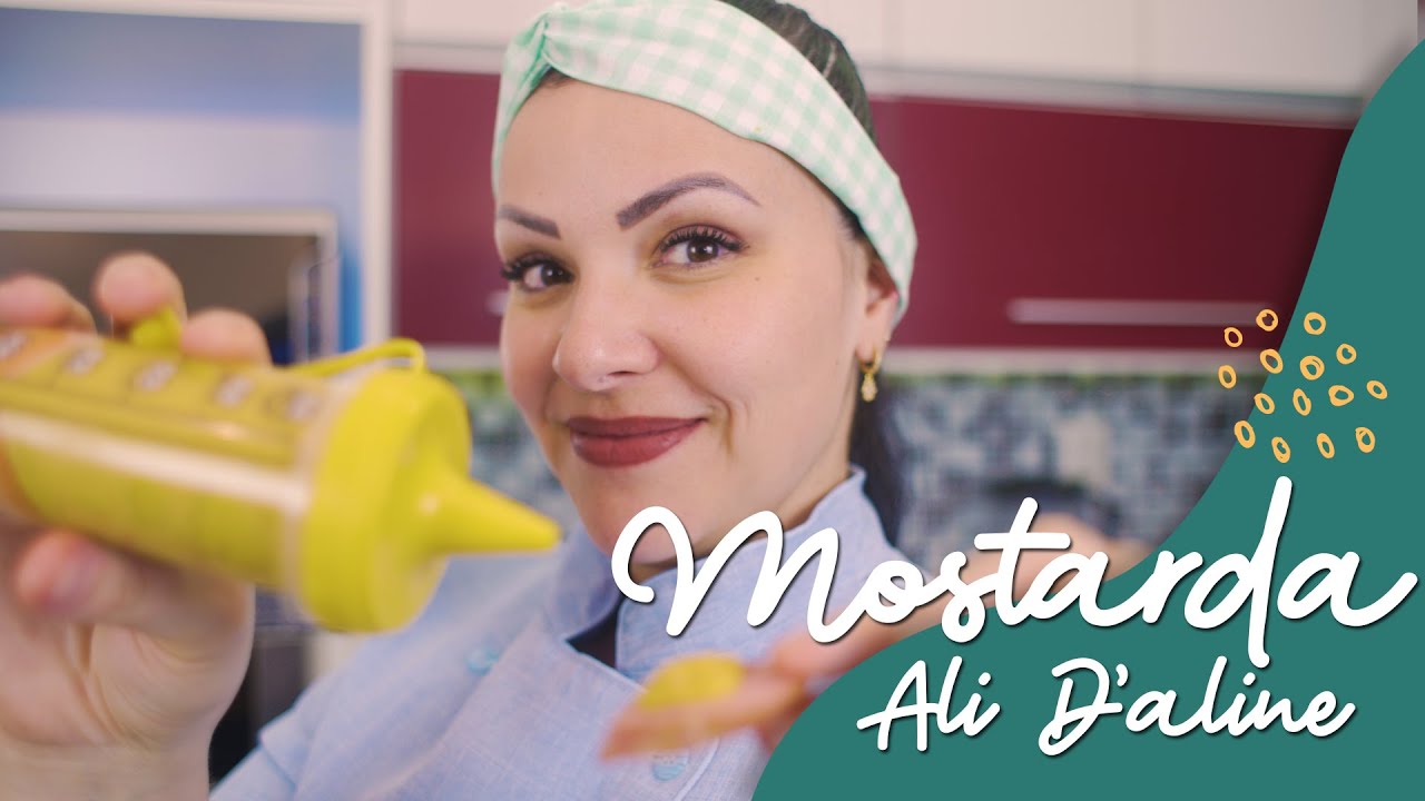 COMO FAZER MOSTARDA CASEIRA [Ali D'aline]