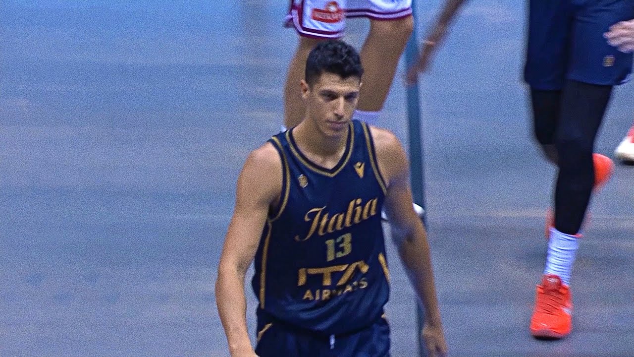 Simone Fontecchio Highlights | Italy vs. Latvia | International Friendly Games | August 9, 2025