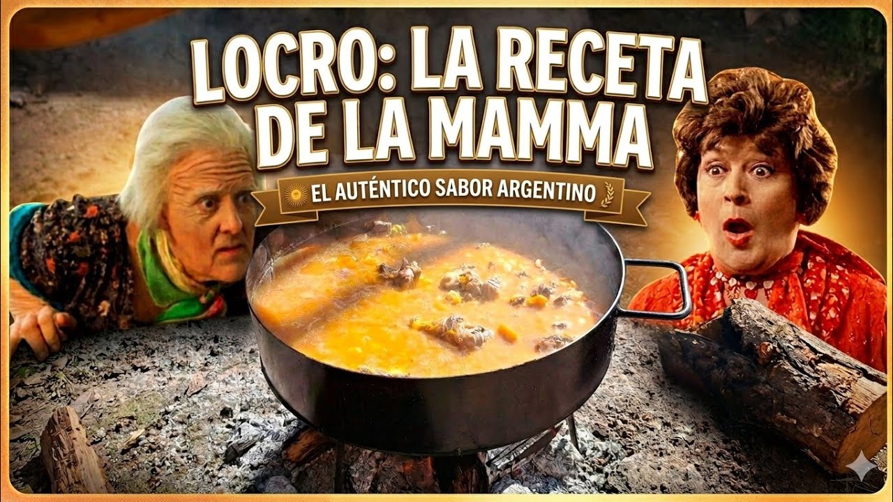locro: receta de la mamma. El locro nacido en Perú pero adoptado como propio en Argentina