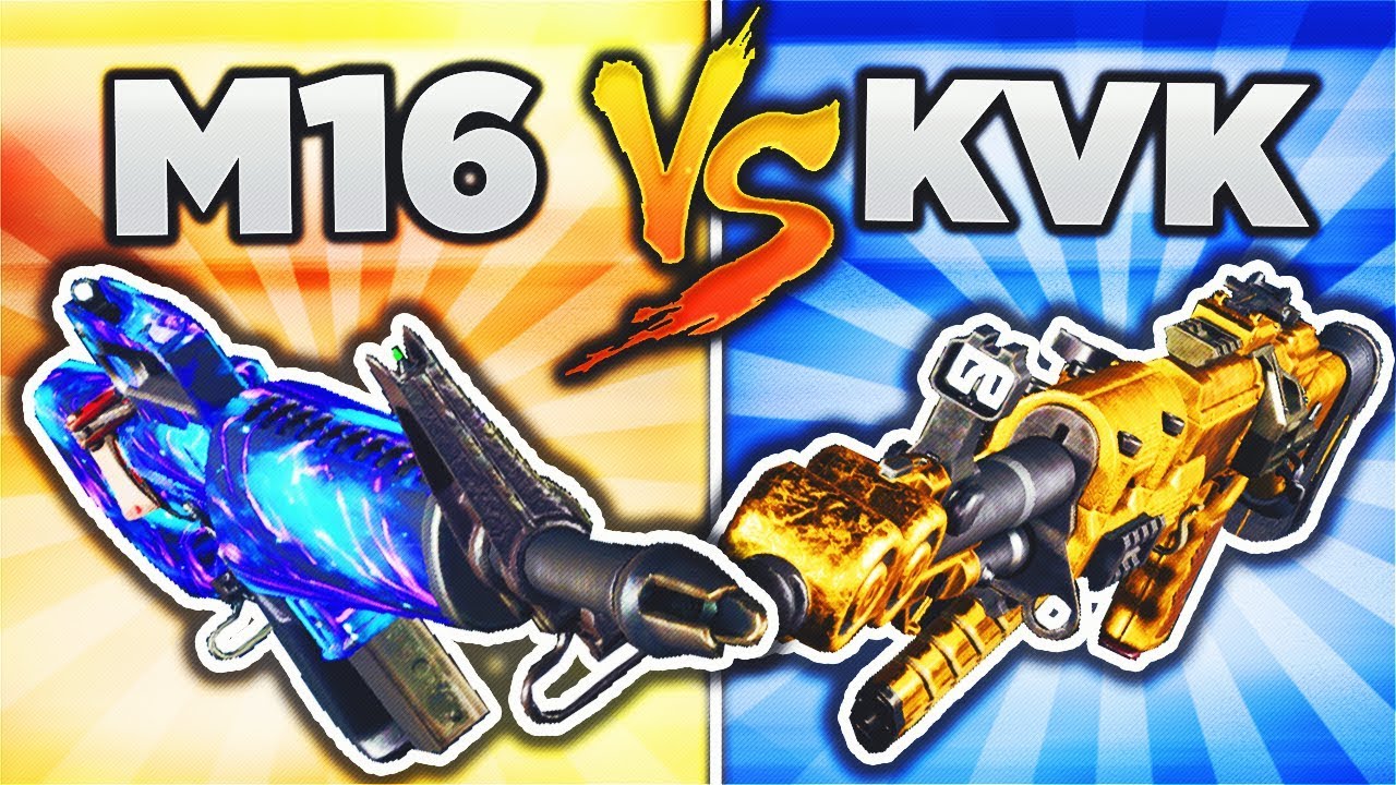M16 vs KVK 99m! (BO3 DLC WEAPON FACE OFF) BLACK OPS 3 DLC WEAPON SUPPLY DROP OPENING!