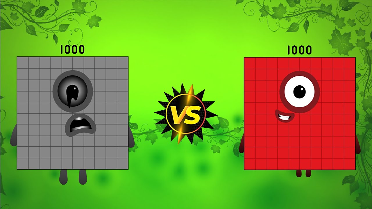 UncannyBlock Band Giga Different (901-1000) UncannyBlock Vs Normal (Season-10) The end!