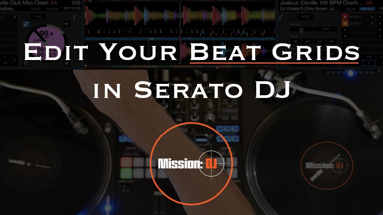 Edit Your Beat Grids in Serato DJ