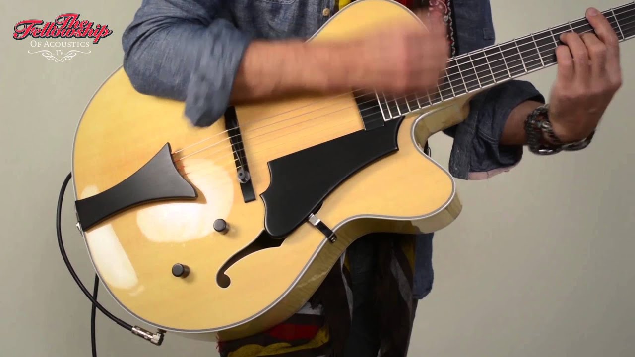 Höfner HCT-J17 natural Archtop electric guitar | 2010 at The Fellowship of Acoustics