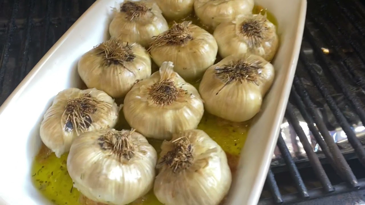 Smoked Garlic on the @recteq RT-1250