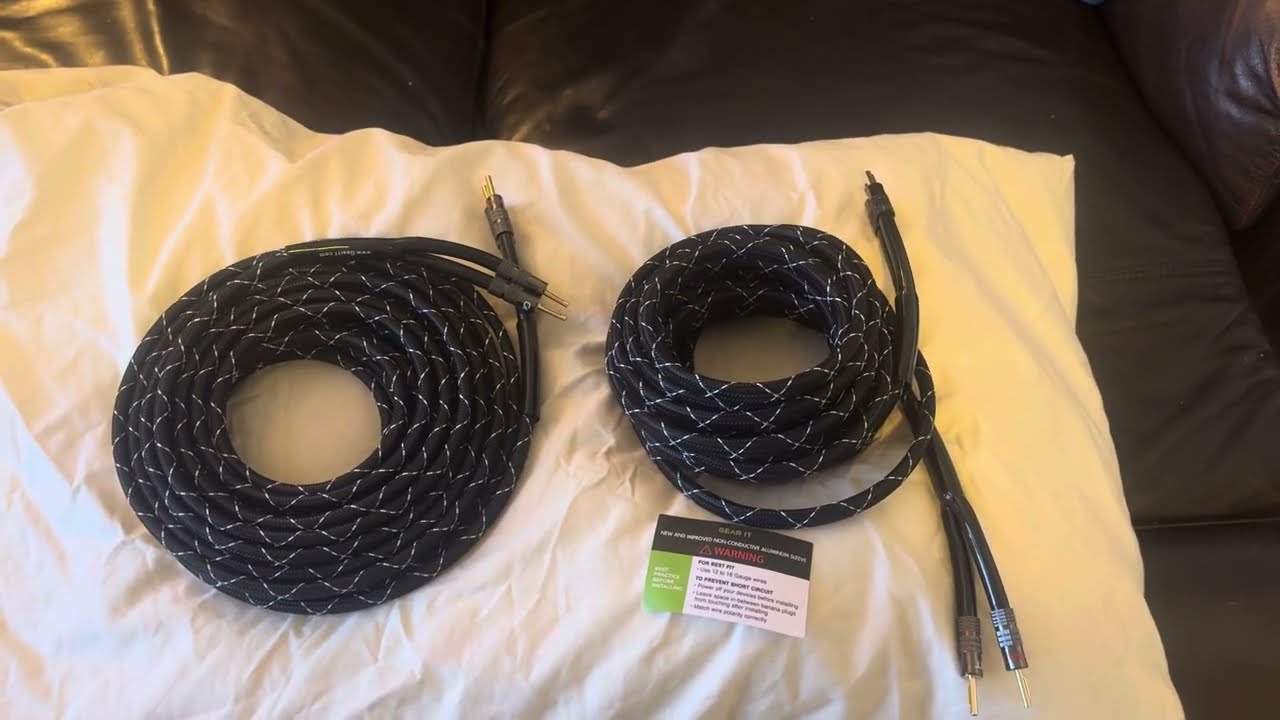 Wow, hifi GearIT 10 gauge wires versus smaller Micca 14 gauge or Monoprice 16 gauge